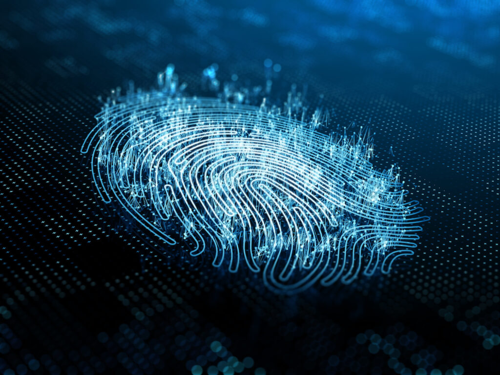 Digital fingerprint.